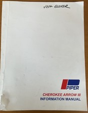 Original Piper Cherokee Arrow