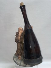 Wine Bottle Holder Monk Figure