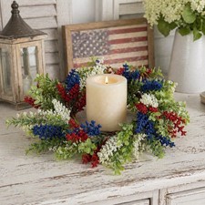 4th July Candle Rings