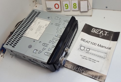 Beat 100 car stereo head - car,