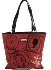 Lulu Guinness Red Satin Medium