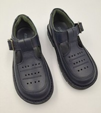 Navy Start Rite Shoes Leather