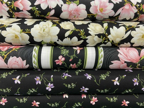 Benartex accent magnolias - benartex,