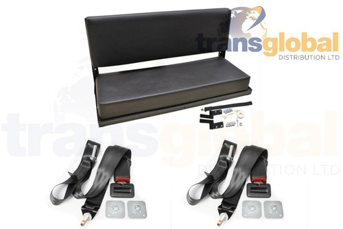 Black vinyl folding rear - vinyl,