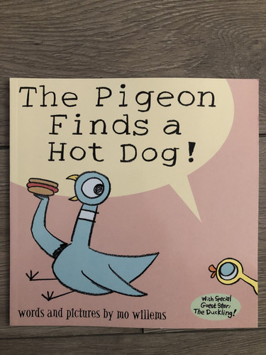 The pigeon finds hotdog - finds, by