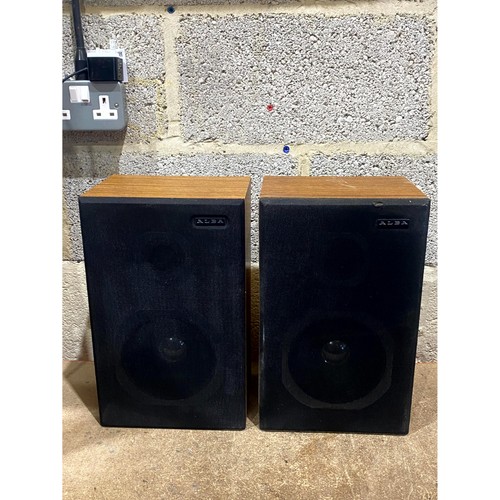 Pair vintage alba - alba, bookshelf