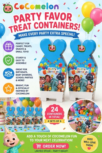 Cocomelon party favor popcorn - party,