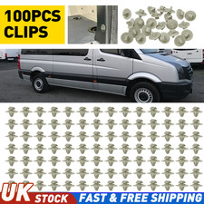100x side moulding trim - 100x, clips