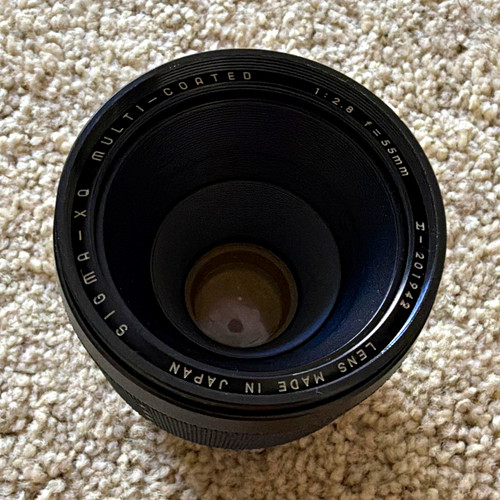 Sigma 55mm 8 - 55mm, lens