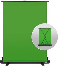 Elgato Green Screen Collapsible Chroma Key Backdrop 148x180cm