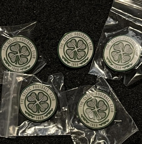 Celtic crest pin badge - 5x,
