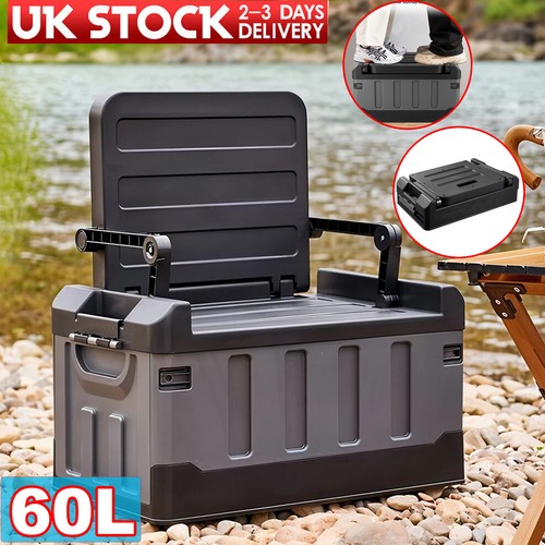 Folding outdoor storage box - storage,
