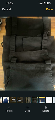 Genware black chef - genware, uniform