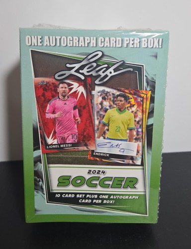2024 leaf soccer card box - leaf,