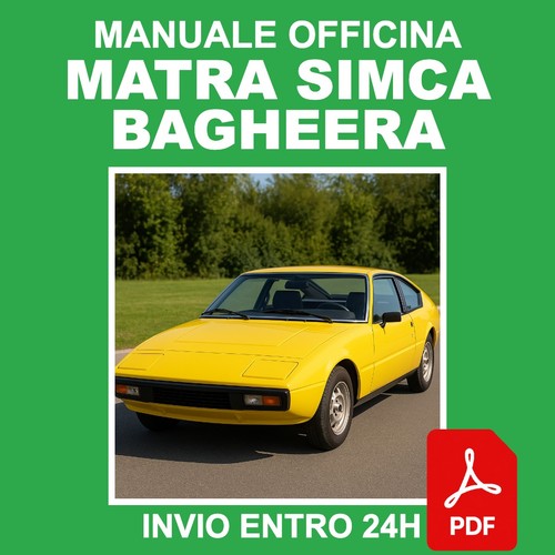 Workshop manual matra simca - workshop,