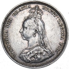 1887 Shilling - Victoria