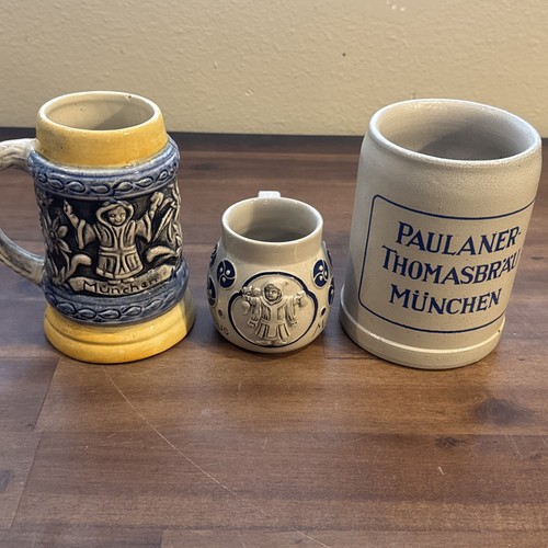 Lot german beer steins - 3,