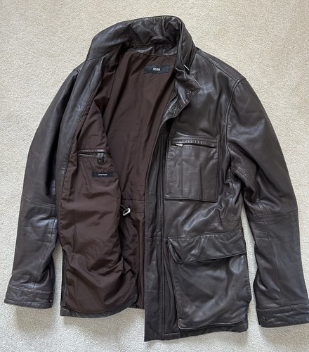 Hugo boss brown - boss, nappa
