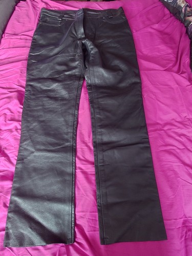 Leather scene black - leather,