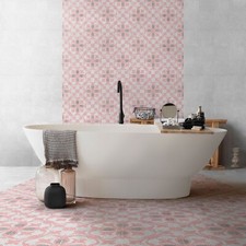 Matt Patterned Wall and Floor