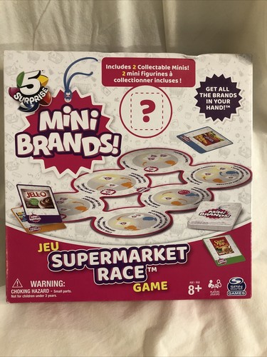 Mini brands supermarket race - brands,