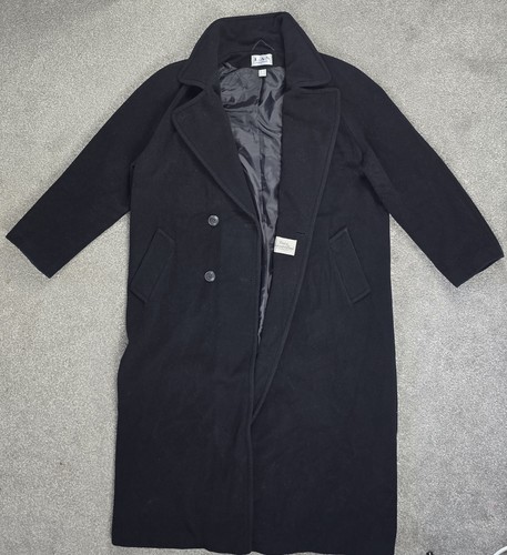 Vintage black wool - l.a.s.,