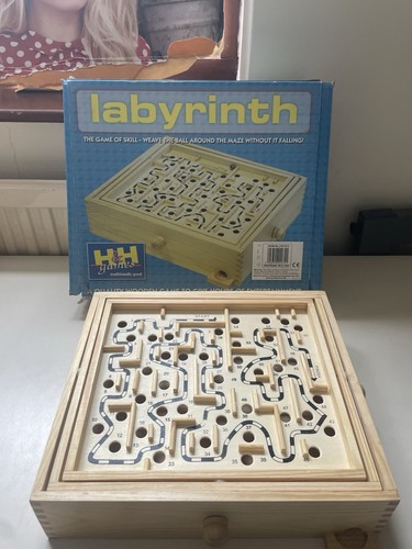 Labyrinth wooden board - board, by