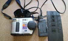 Sony MVC-FD200 Dual Media Mavica Floppy Disk Camera & battery charger  WORKING