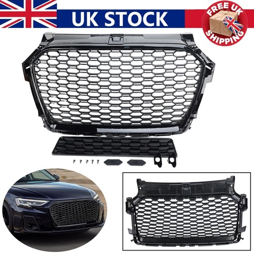 Grille black front badgeless - grille,