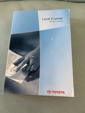 Toyota Land Cruiser Owners Manual / Guide Booklet  Handbook 2002-2009 automatic 