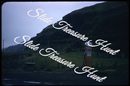Iceland esso gas pump station - iceland,