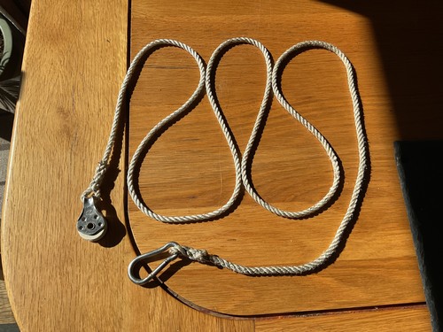 Sailing dinghy rwo block - sailing,