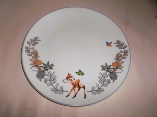 Disney bambi dinner plate - bambi,,