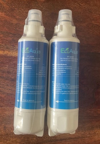 Ecoaqua water filter fits - 2x,