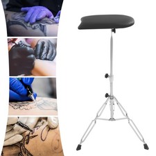 Tattoo Armrest Tripod Foldable Adjustable Height Arm Bar Leg Rest Studio Stand