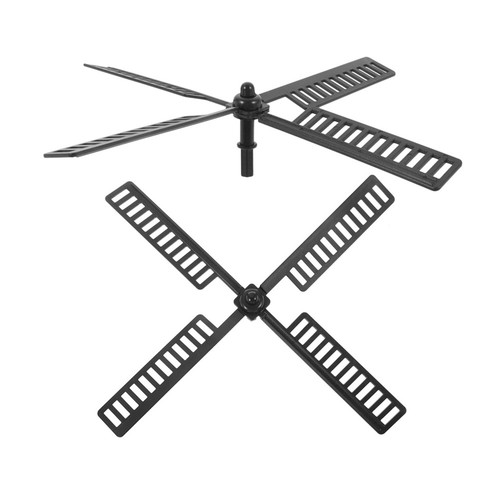 2pcs solar powered windmill - 2pcs,