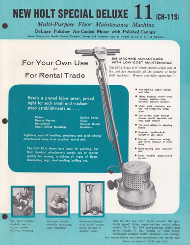 1962 holt special deluxe 11 - special,