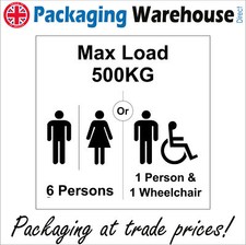 GE879 MAX LOAD 500KG 6 PERSONS