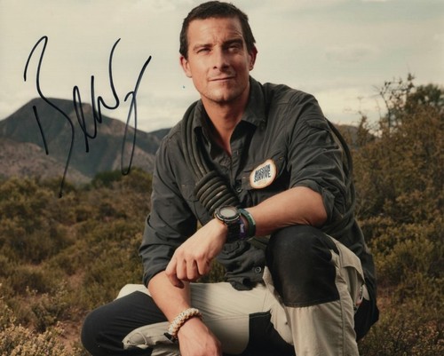 Bear grylls signed autographed - grylls,