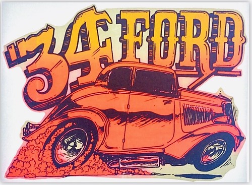 Vintage 1934 ford car - vintage,