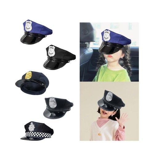 Children police hat cosplay - hat,