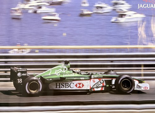 Eddie irvine jaguar racing - irvine,