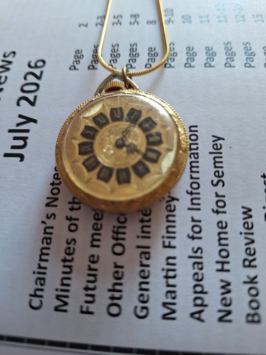 Pendant watch with chain - pendant,
