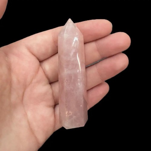 Natural rose quartz - rose, crystal