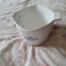 Blue Cornflower Corning ware Pyrosil Measuring Jug for Cooking 1.5pt