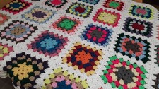 NEW hand crochet granny square