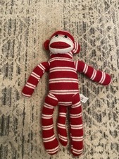 Red and White Sock Monkey