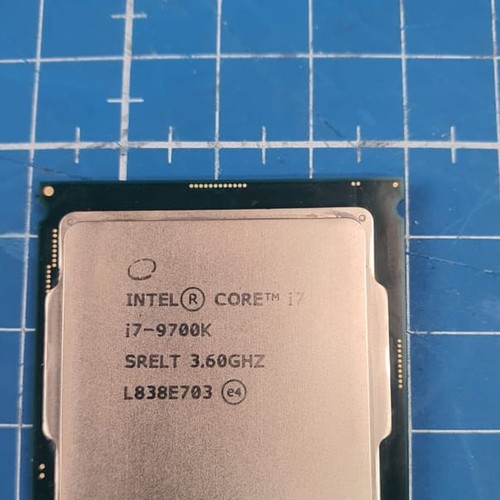 Intel core 9700k - core, 8-core