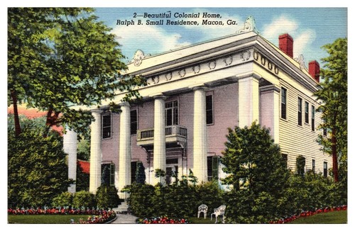 Vtg beautiful colonial - beautiful, home