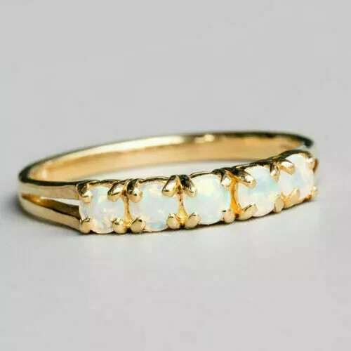 1ct lab created fire opal - 1ct, 14k